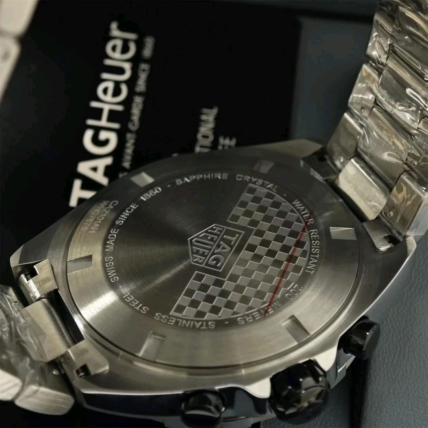 Gambar dari TAG Heuer Formula 1 CAZ101AH.BA0842 Chronograph Grey Dial Steel Strap