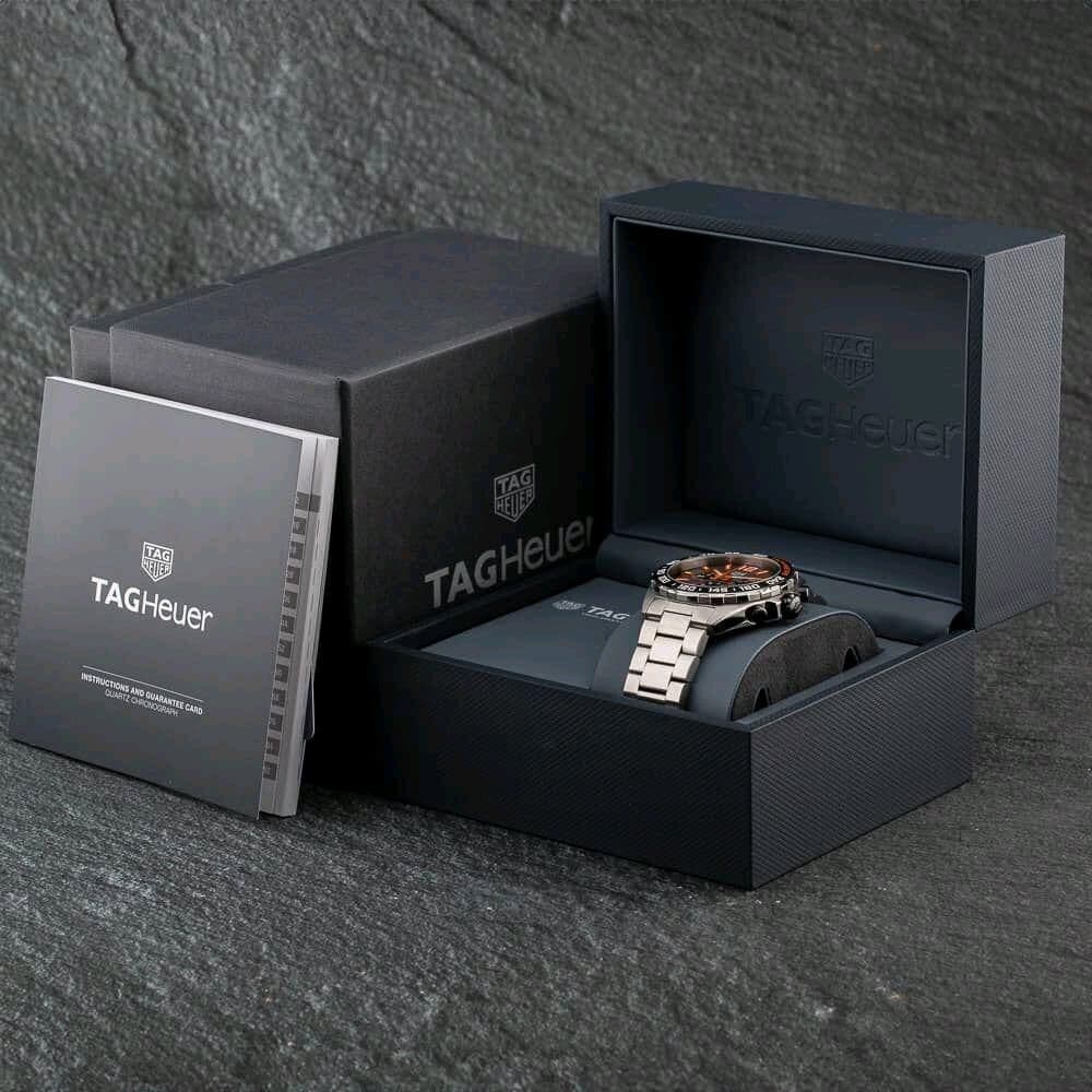 Gambar dari TAG Heuer Formula 1 CAZ101AH.BA0842 Chronograph Grey Dial Steel Strap