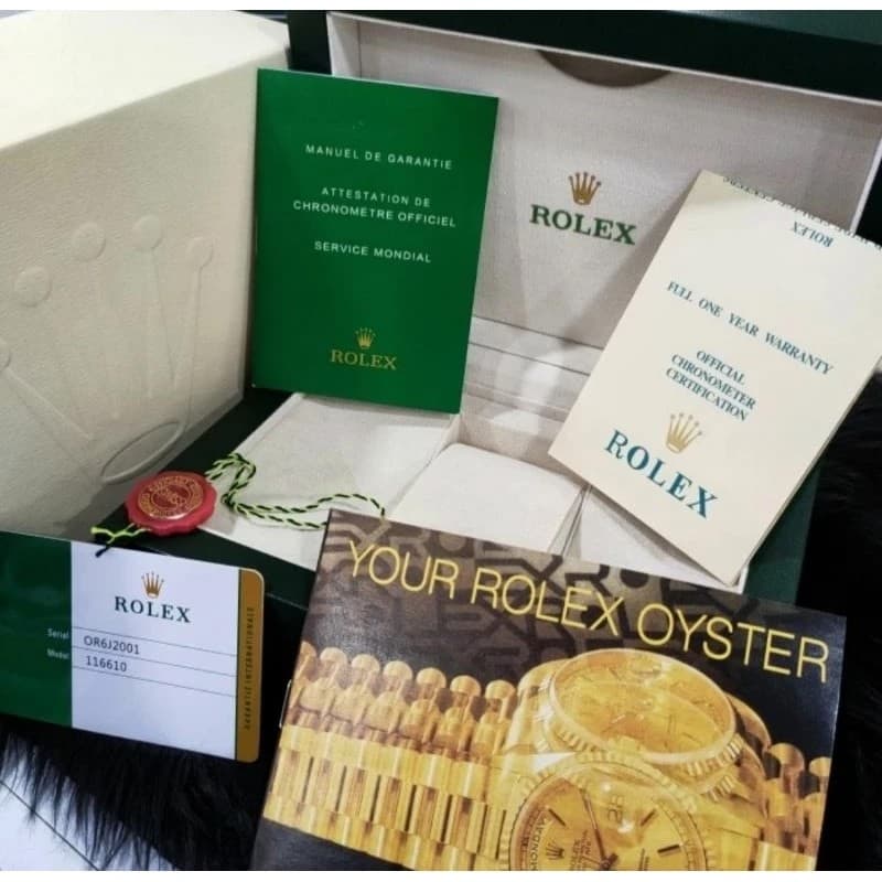 Gambar dari Kotak Box Jam Tangan Rolex Original fullset