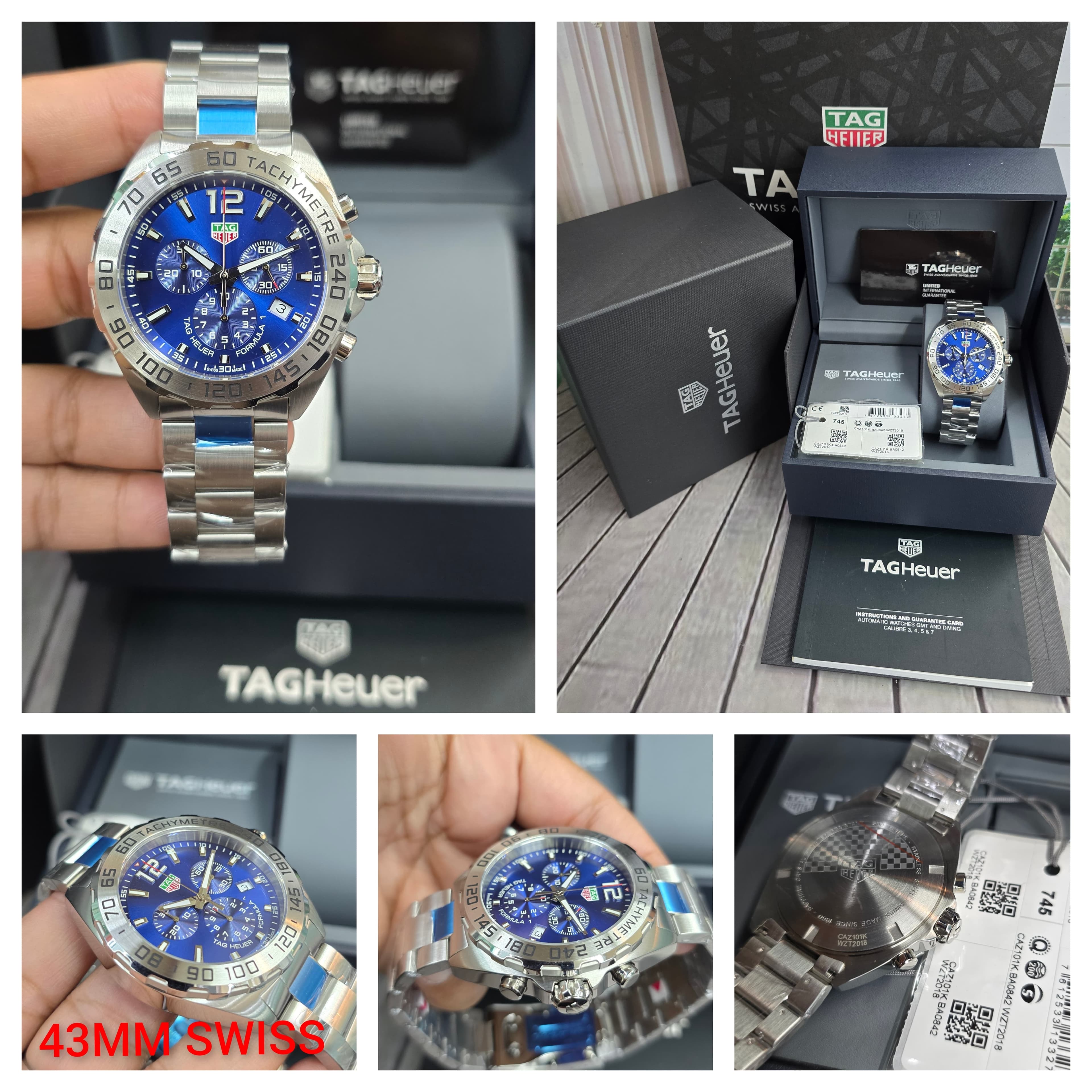 Gambar dari Tag Heuer Formula 1 CAZ101K.BA0842 Dial Blue Chronograph