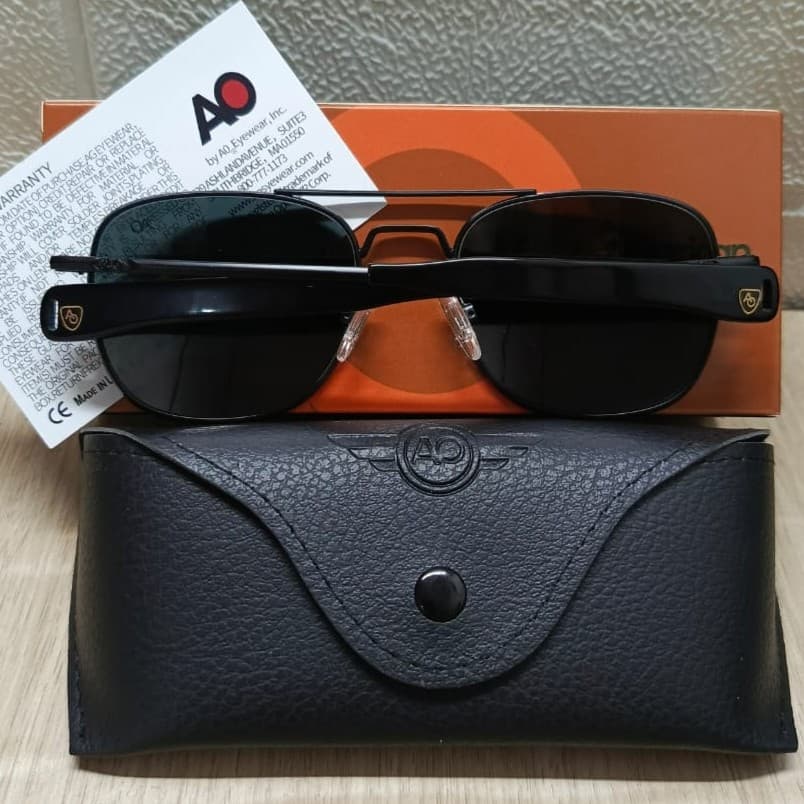 Gambar dari Kacamata Original American Optical (AO) Eyewear Model Pilot Frame Black