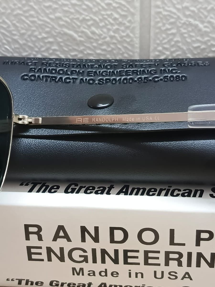 Gambar dari Kacamata Original Sunglasses Randolph Engineering Predator Pilot Silver