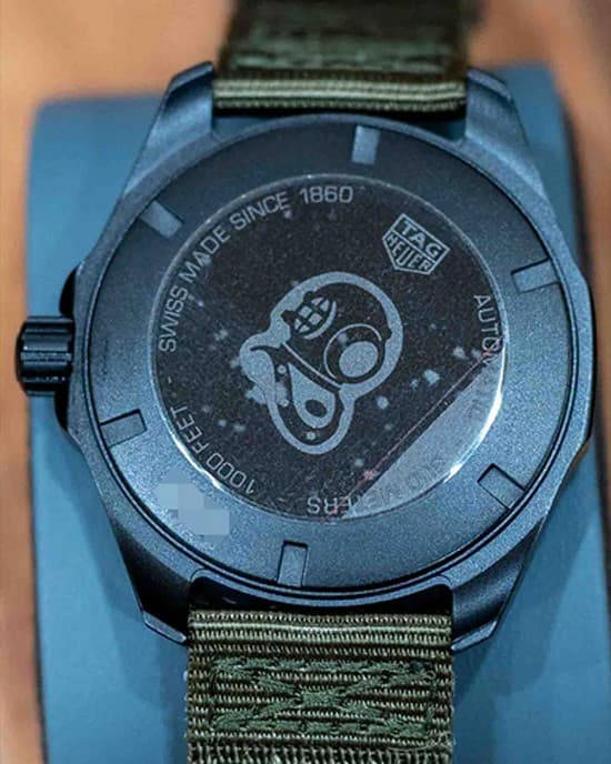 Gambar dari Tag Heuer Aquaracer WAY208E.FC8222 Green Dial Men's Watch