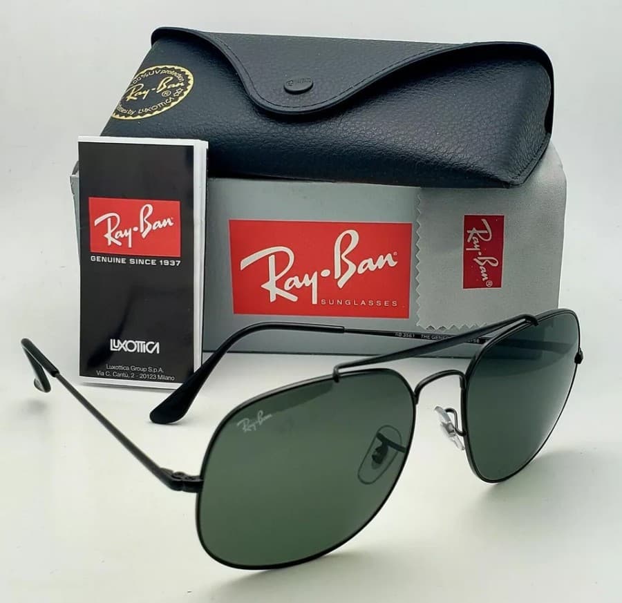 Gambar dari Kacamata Original Rayban RB3561 The General Black
