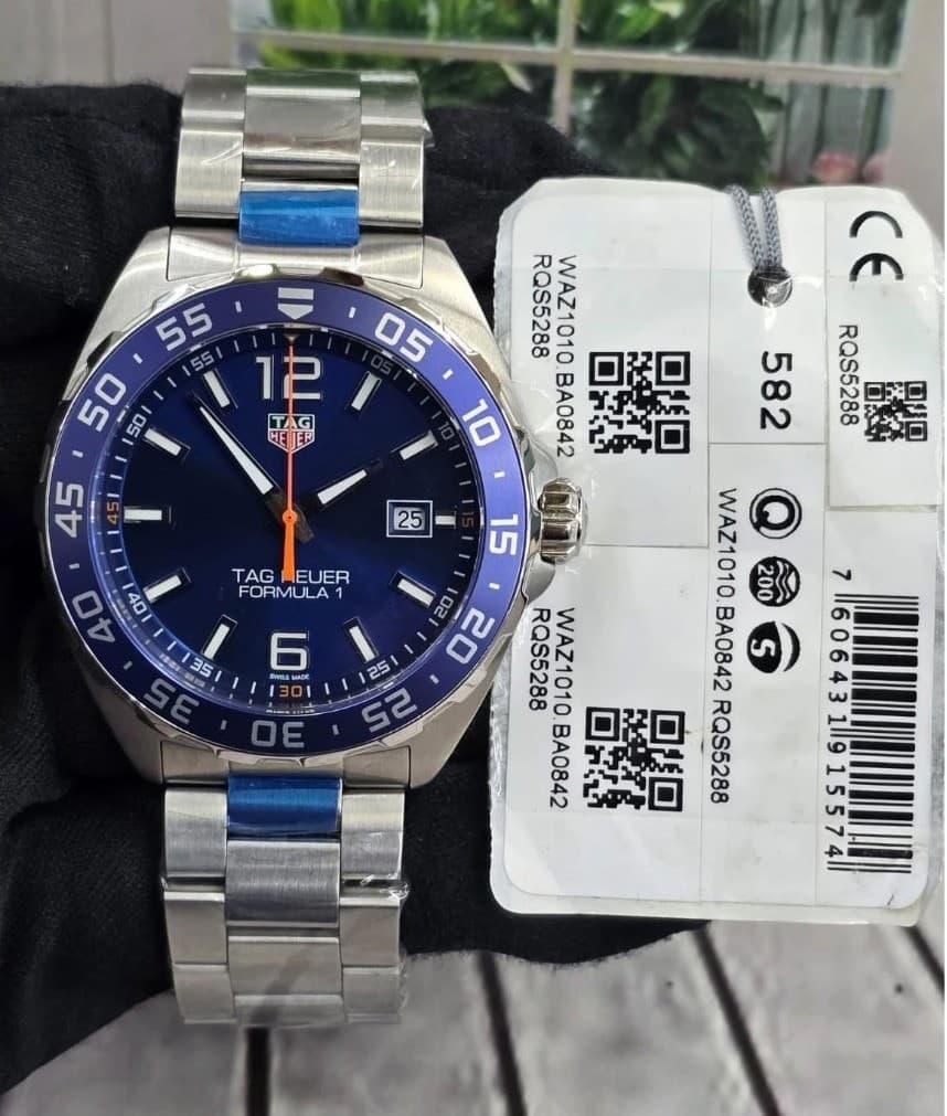 Gambar dari Tag Heuer Formula 1 WAZ1010.BA0842 Blue Dial Watch