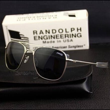 Gambar dari Kacamata Original Sunglasses Randolph Engineering Predator Pilot Silver