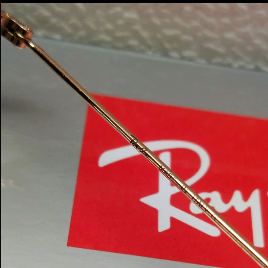 Gambar dari Kacamata Original Rayban RB3026 Aviator Metal Size 62 Gold Black