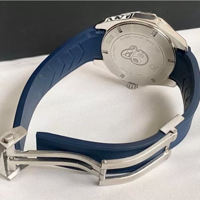 Gambar dari Tag Heuer Aquaracer WAY101C.FT6153 Dial Blue Rubber Original