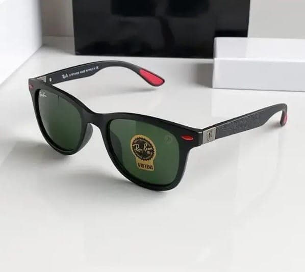 Gambar dari Kacamata Original Rayban RB4195 Scuderia Ferrari Black Doff