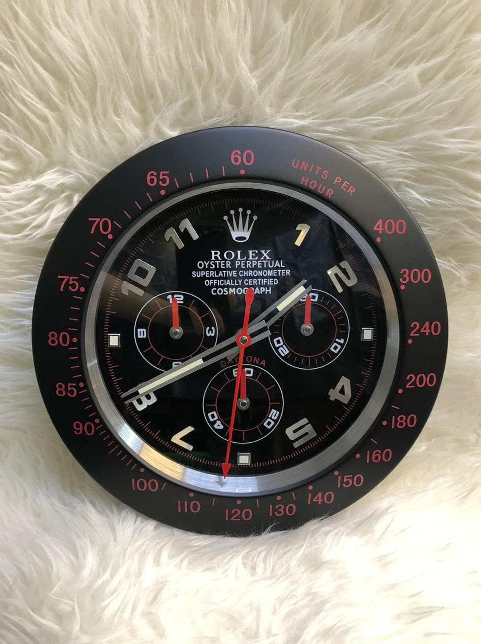 Gambar dari Jam Dinding Rolex Oyster Perpetual Black Clone 1:1 Limited Edition