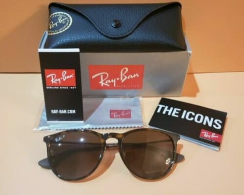 Gambar dari Kacamata Original Rayban RB4171 (Erika) Brown Gradient Lens Tortoise Doff