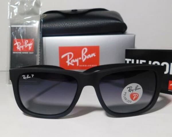 Kacamata Original Rayban RB4165 Wayfarer Justin (lensa hitam grey)