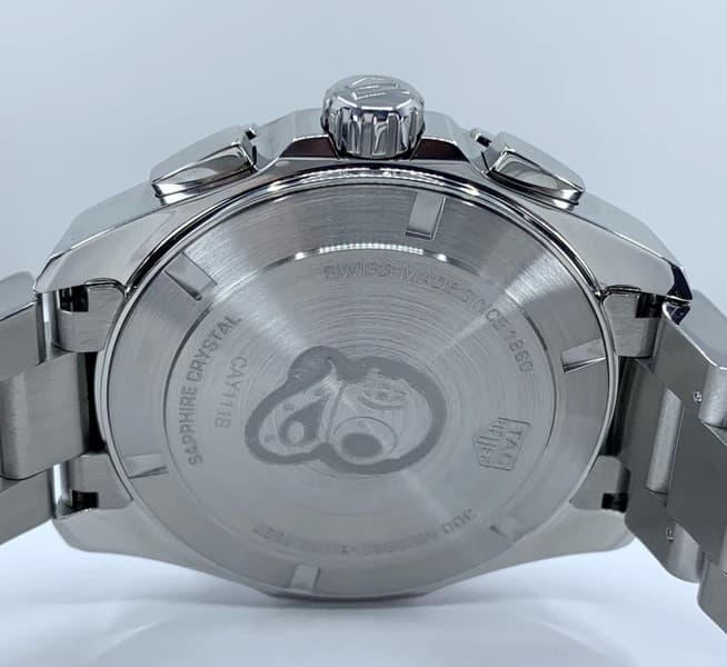 Gambar dari Tag Heuer Aquaracer CAY111B.BA0927 Men's Blue Dial Watch