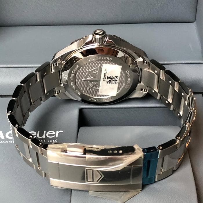 Gambar dari TAG Heuēr Aquaracer WBP2115.BA0627 Green Dial Stainless Steel