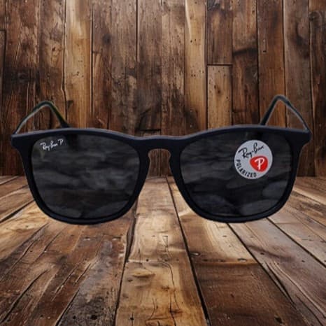 Kacamata Original Rayban RB4187 Chris Black Doff