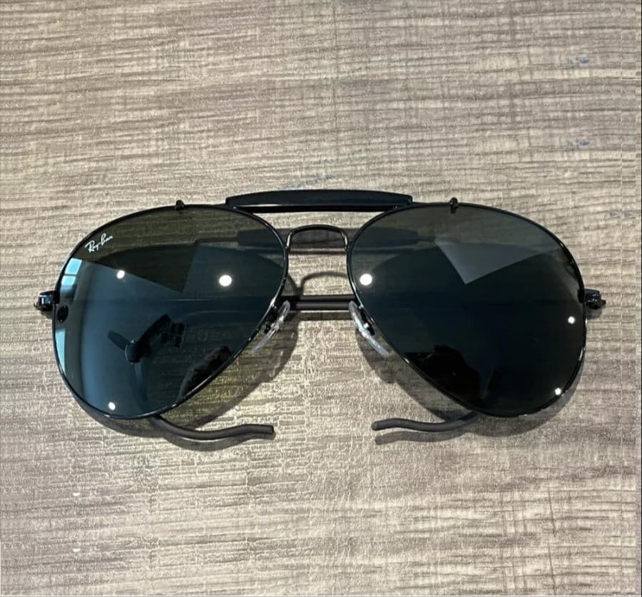 Kacamata Original Ray-Ban RB3030 Outdoorsman Full Black
